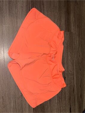 lululemon athletica Bright Coral Athletic Shorts